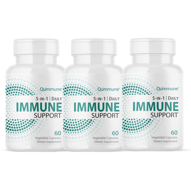 Qummune 5-in-1 Daily Immune 3-Pack